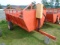Large Firewood Wagon, Hydraulic Dump