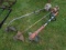 (3) Weed Wackers, Black & Decker Electric, Stihl FS51AVE, Ryobi