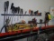 Contents On Wall Above Bench To Include: Wrenches, Screwdrivers, Sockets, T