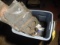 Bucket Of New & Used Tractor Parts