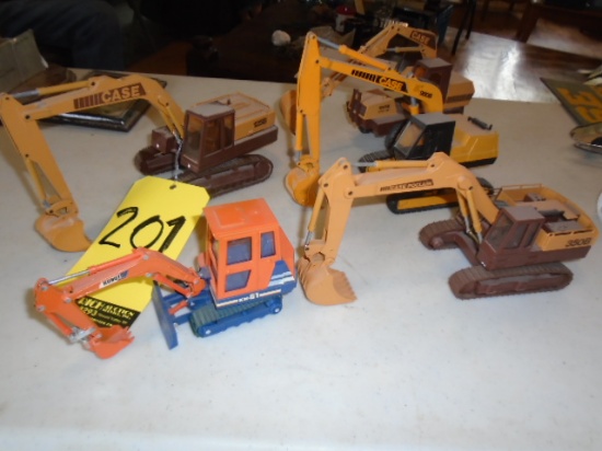 Case & Kubota Excavator Lot