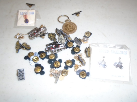 Case Lapel Pins & Ear Rings