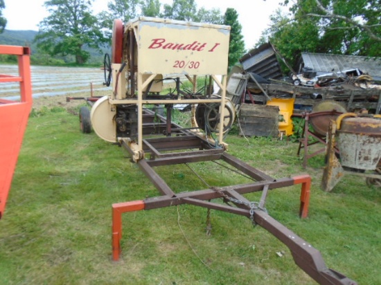 Bandit 1 20/30 Portable Sawmill, Band Saw, Homemade By Loren, Currently Has