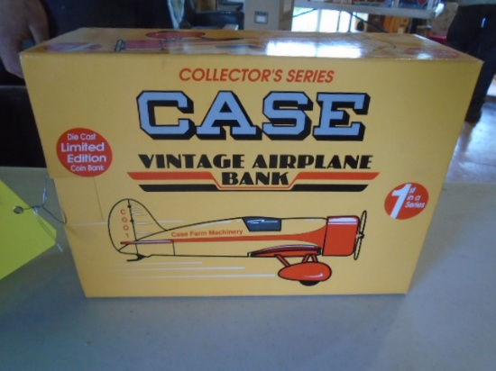 Case Air Plane Bank, Spec Cast