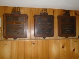 (3) Case 40, 45, 50 Years Dealer Recognition Awards