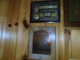 Case 20 Year & 100M Awards, 1946 BF Goodrich Award, First Case Tractor Mirr