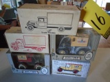 (5) Case Truck Banks