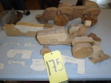 Wooden Dog Toy, Wooden Tractors & Patterns