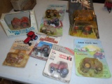 Lot Of 1/64 Tractors & Steam Engines, case 500 1/32