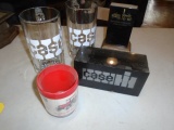 (2) Case Beer Mugs, Coffee Mugs & Paper Weights