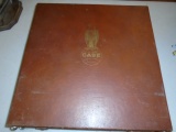 Old Case Dealer Info Kit In Nice Case Full Of 33's