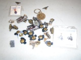 Case Lapel Pins & Ear Rings