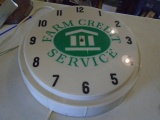 Farm Credit Service Clock, No Handles