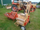 Gas Powered Woodsplitter w/ Loading Arm & Grapple, Very Cool Piece Built By