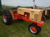 Case 411B Caseomatic Antique Tractor, Narrow Front, 2 Slab Weights, Eagle H