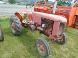 Case VA Antique Tractor, Belt Pulley, Fenders, Lights, This Was Sitting In