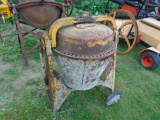 Yellow Cement Mixer