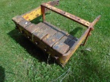 Set Of David Brown Front Weights & Bracket