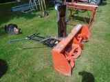 Kubota BX2750 Front Snowblower Attachment