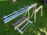 Siding / Tin Break w/ Unroller For Coil Stock & Stands