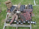 Pallet Of Case Engine Parts, 930 Heads & Crankshaft