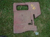 International 100 LB Suitcase Weight, Stamped IH