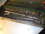 John Deere Socket Set In Metal Case