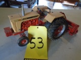 Case 1030 1/16 w/ Duals, Customized w/ 3pt Rototiller & Front Weights, Till