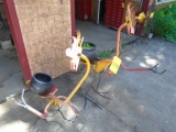 Angry Rooster Yard Art