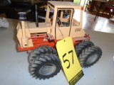 Case 1470 w/ Cab & Duals, 3pt, Built By Loren, 1/16