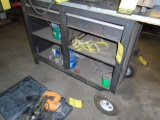 Craftsman Rolling Table w/ Contents Inside