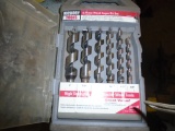 Hickory 6 Piece Wood Augur Bit Set, 3/8