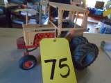 Case 1030 Custom 1/16Toy w/ Handmade Cab, Duals, Weights & 3pt, Cool Toy