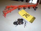 Case 5X 1/16 Plow, Coulter Are Laying Loose