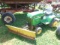 John Deere 318 Riding Tractor w/ Hydraulic Angle Blade, Hydro, Wheel Weight