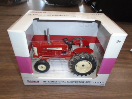 International 330 Utility Toy Tractor, 1/16 ERTL Die Cast Metal, New In Box