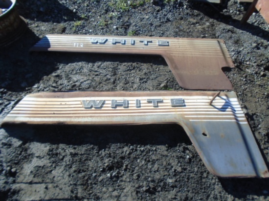 Pair Of White Side Hoods