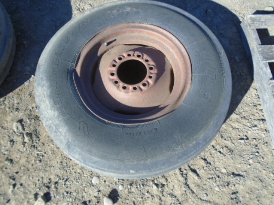 7.50-16 Tire On 6 Bolt Rim