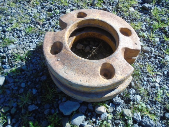 Farmall Cub / Cub Cadet Wheel Weights, By The Piece x2