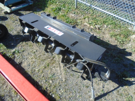New JCT 6' Hydraulic Rototiller For SSL
