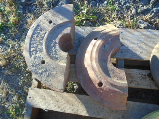 Pair Of Sheppard Diesel Front Wheel Weights, By The Piece Times 2