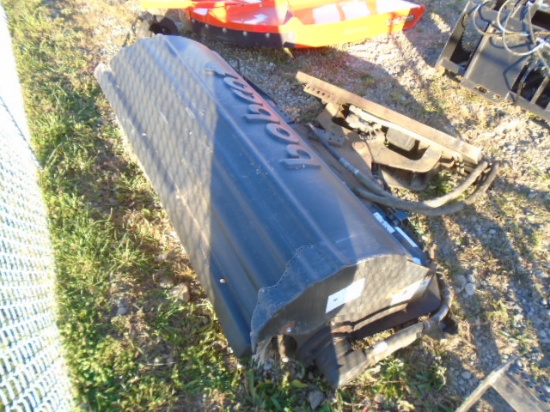 Bobcat 6' Sweeper Broom, Hydraulic Drive. Hydraulic Angle, Works
