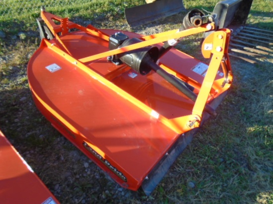 New Land Pride RCR1260 5' 3pt Rotary Mower, 540 Pto w/ Slip Clutch, Belt Gu