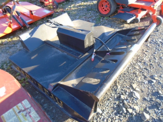 Mower King 6' SSL Rotary Mower, Hydraulic Drive