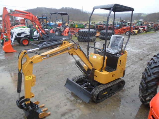 Agrotk T12 Mini Excavator- Unused