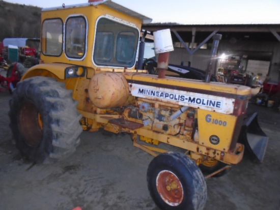 Minneapolis Moline G1000 Wheatland Muscle / Collector Tractor, Very Clean O