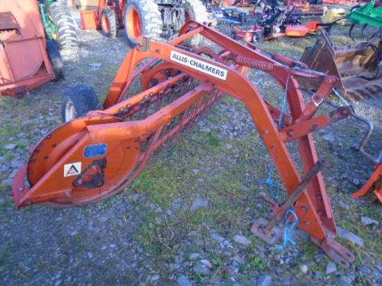 Allis Chalmers Rollabar Hay Rake, Super Nice Original