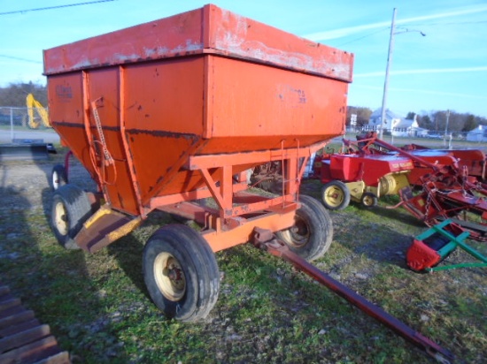 Killbros 350 Gravity Wagon On Heavy Duty Running Gear, Bin Extensions, Clea