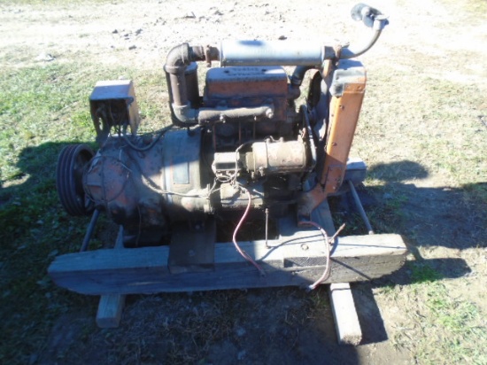 Sheppard Diesel 17 2 Cylinder Diesel Power Unit With Pulley That Is Torque