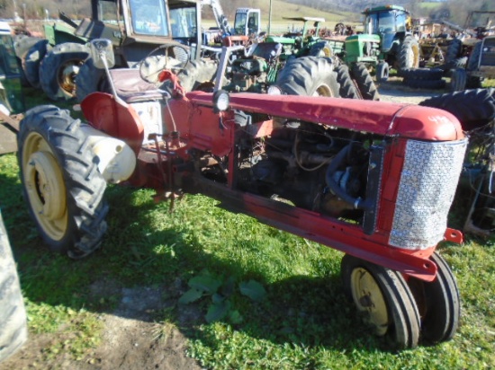 Massey Harris 22 Antique Tractor w/ Straight 6 Truck Motor, Runs But Will N